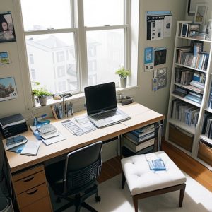 5 Tips Mengatur Ruang Kerja di Rumah untuk Fokus Belajar Teknologi