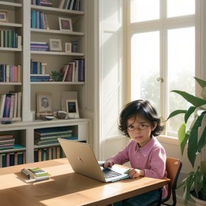 Mengatur Home Office untuk Anak dengan Teknologi yang Aman dan Efektif