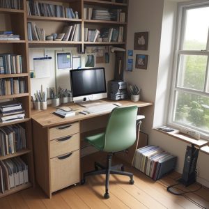 Cara Mengatur Ruang di Rumah untuk Fokus Belajar Teknologi